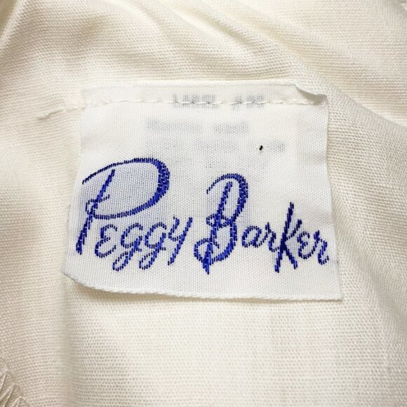 VINTAGE 1970's PEGGY BARKER Cottagecore Maxi Dress - Picture 8 of 8